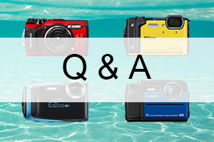 Questions and answers of waterproof camera